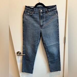 GAP cheeky straight sky high jeans - size 10R